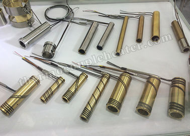 Hot Runner Brass Tube Electric Coil Heaters , Electric Industrial Heaters