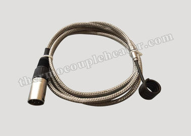 High Pressure Resistance 4.2x2.2mm Injection Molding Electrical Heating Coil With Male Plug