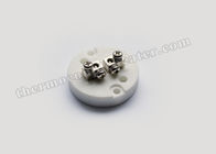 Porcelain Ceramic Screw Connector Block for Thermocouple / RTD 0--550 Centigrade