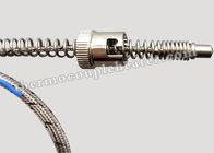 304SS Probe Adjustable Bayonet Type K Thermocouple For Plastic Industry