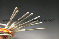 Custom Made Pointed Tip Cartridge Heaters With Built In Thermocouple