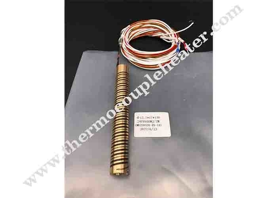 Brass Nozzle Spring Coil Heaters For Hot Runner System With Thermocouple J