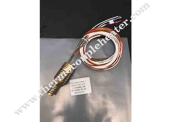 Brass Nozzle Spring Coil Heaters For Hot Runner System With Thermocouple J