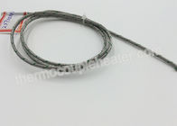 Fiberglass And Fiberglass And SS Braided Thermocouple compensating Wire