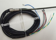 Hot Runner Cable Heater With J Type Thermocouple And Black Silicone Cable