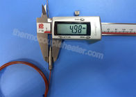 1.0MM Type K J Hot Runner Thermocouple RTD With Kapton Cable And Metal Transition