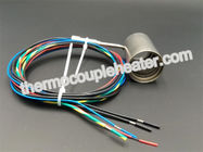 Sealed Hot runner coil nozzle heater with K / J thermocouple in high wattge