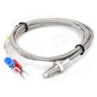 1 Meter Insulation Wire Thermocouple RTD with Stainless Steel Braided Screen