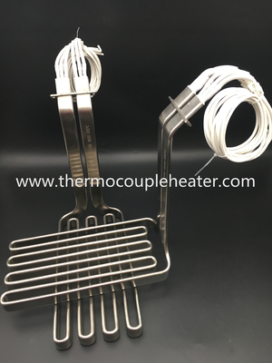 High Power Custom Flat Shape Tubular Heater For Deep Fryer