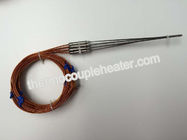 High Performance Type J Thermocouple RTD For Measuring Temperature , 24GA Kapton Leads