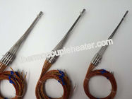 High Performance Type J Thermocouple RTD For Measuring Temperature , 24GA Kapton Leads