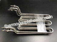 High Safety Tubular Heating Elements For Water / Non-Corrosive Liquids , Stainless Steel 304