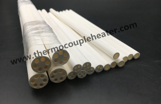 MgO Tube Magnesium Oxide Rod Ceramic Insulator For Cartridge Heater