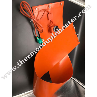 220v 200l 55 gallon electric silicone rubber oil drum flexible industrial band heater