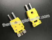 Type K Thermocouple Components Miniature Male Connector With Wire Holder