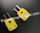 Mini Thermoplastic Type K Thermocouple Connector Male And Female