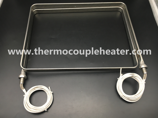 Customized Flat Tubular Heating Element For Oil Frying Heating 240V 8500W