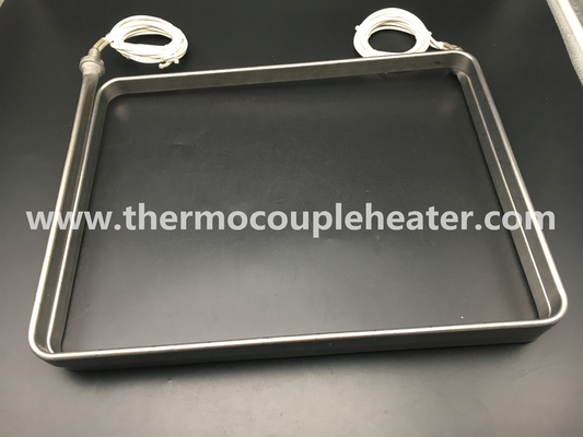 Customized Flat Tubular Heating Element For Oil Frying Heating 240V 8500W