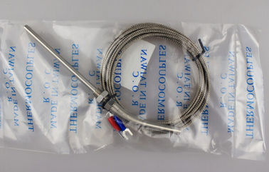 J / T / E / R / N K Type Duplex Thermocouple Rtd Temperature Sensor High Temperature