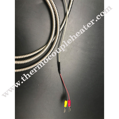 Stainless Steel Sheathed Dia 1.0mm 1.5mm 3.0mm 6.0mm Type K/j/n Probe Type Thermocouple