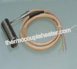 3*3 Industrial Injection Mould Hot Runner Coil Heaters With K J Thermocouple