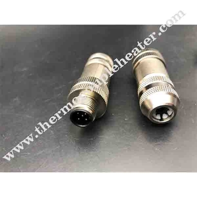 5 Pin Aviation Metal Electrical Connector 16-22AWG