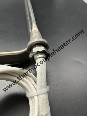 Flat Tubular Heating Element For Oil Heating Side Mounted