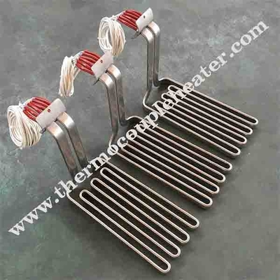 Heating Element Immersion Flat Tubular Oil Heater For KFC Fryer