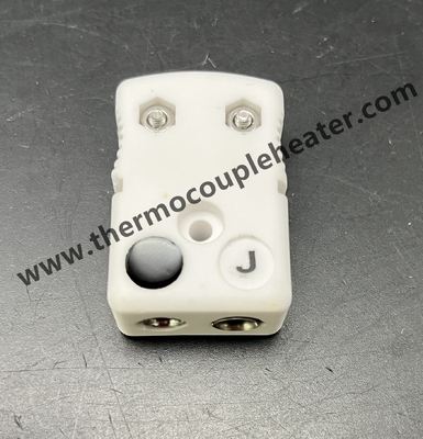 Ceramic Thermocouple Connector Type J Male And Female Standard Size