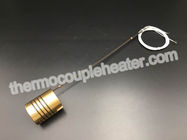 Hot Runner Brass Coil Heaters 230V 350W With Thermocouple J PTFE Leads