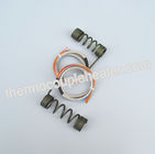 Hot Runner Electric Heating Element Coiled Heaters With Thermocouple J, K