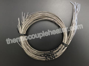 Type N Pt100 RTD Temperature Sensor Mineral Insulated With Bare Leads