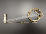ID 10.5 Mm Coil Heater With Thermocouple Brass Material For Plastic Industry