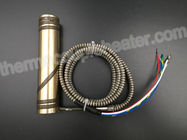 Press In Brass Coil Heaters Cross Section 4.2 x 2.2mm With Inbuilt Thermocouple