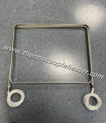 High Power Flat Tubular Heating Element Oil Heater Side Mounted