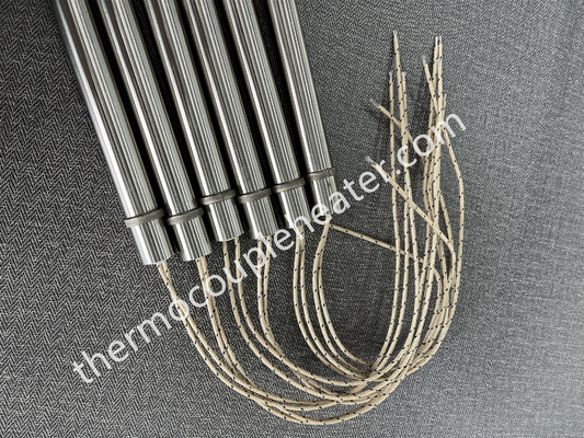 Cartridge Heater In Electric Cartridge Heater With Flange Plate And Metal Mesh
