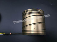 Big Diameter Press In Brass Coil Heater With Thermocouple For Plastic Injection Machine