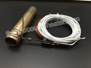 Press In Brass Electric Resistance Heater , Hot Runner Plastic Mold Heater