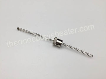 Spring Loaded Temperature Sensor Parts Single / Double Slot Bayonet Cap For Thermocouple