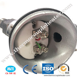 4" Industrial K Type Armoured Thermocouple RTD Sensor With Thread Connection