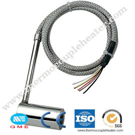 Spring Type Hot Runner Coil Heater With K Thermocouple 1M Cord Stainless Steel Braid