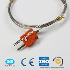 Assembly Thermocouple RTD With K E J B R S Type Thermocouple With Plug