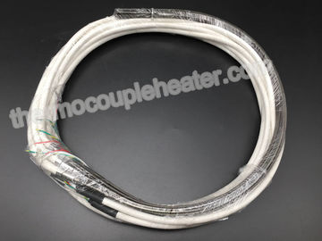 4.2x2.2mm Straight Coil Heaters With J Type Thermocouple And White Silicone Varnished Cable