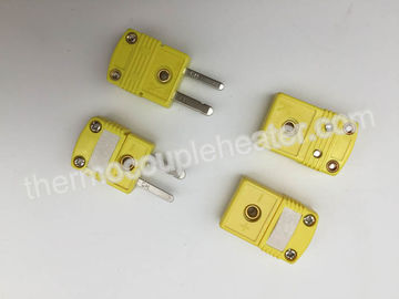 Thermoplastic Mini Type K Thermocouple Connector Male And Female Mini Size