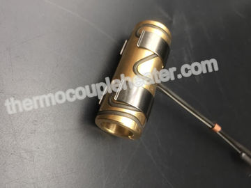 Press In Brass Nozzle Coil Heaters With Metal Clap For Hot Runner System