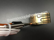 IP65 Press In Brass Nozzle Coil Heaters For Hot Runner System / Injection Mold