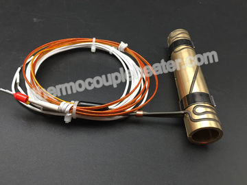 Inner Diameter 15MM Press In Brass Coil Heaters With Thermocouple J