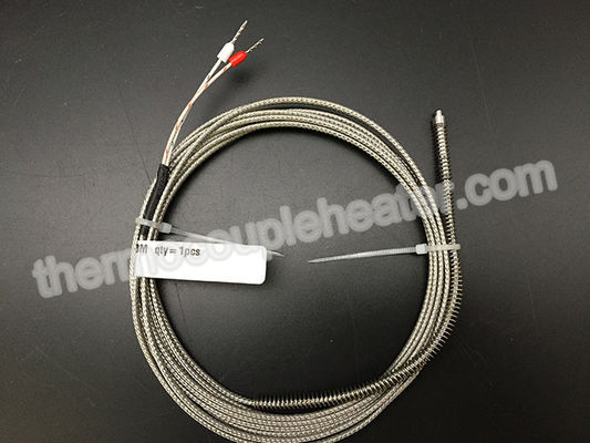 Type J Miniature Adjustable Thermocouple For Plastic Industry