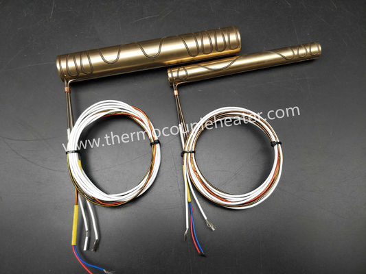 Thin Bushing Press In Brass Coil Heater For Small Installation Space