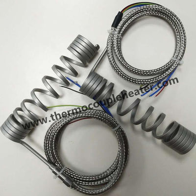 60W Hot Runner Coil Heaters Spiral Heating Elements Forming Machine